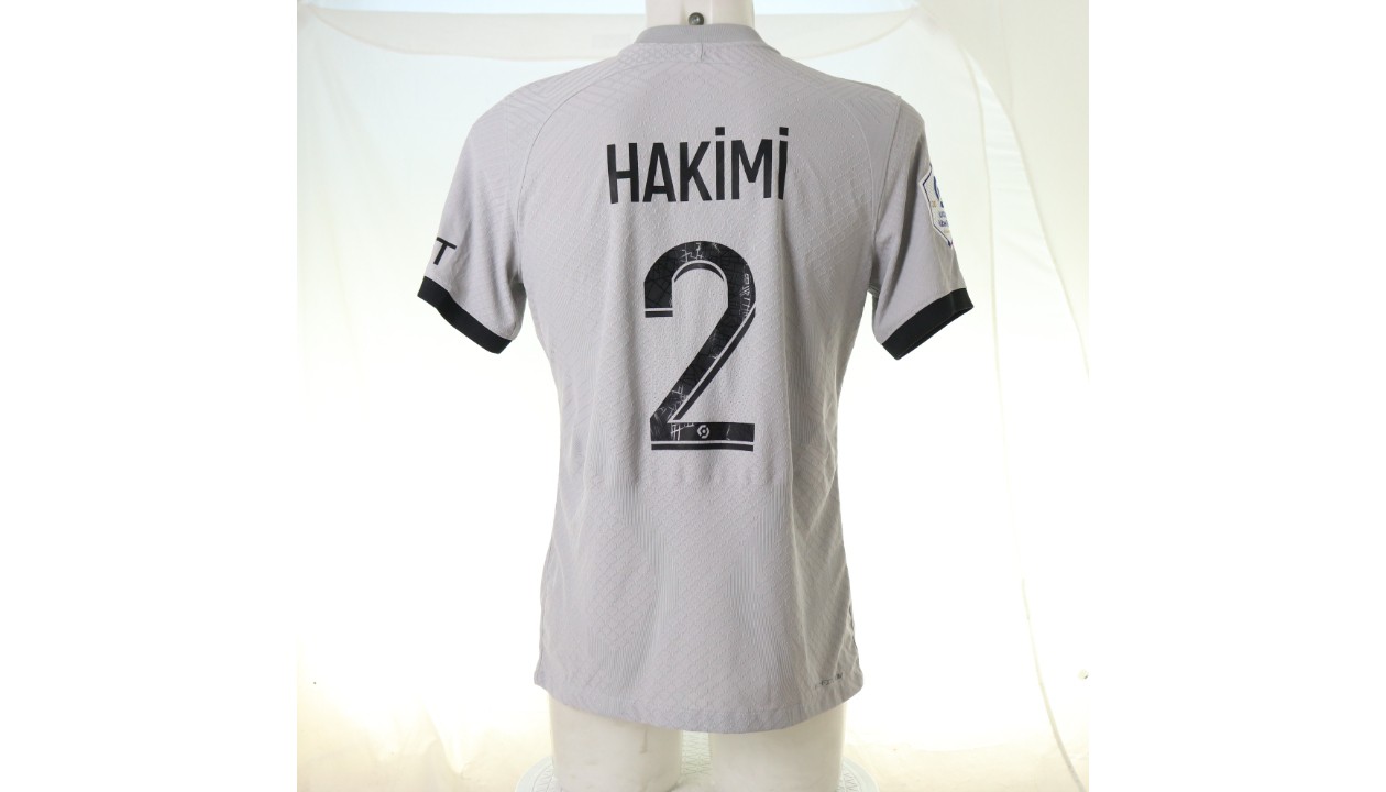 ACHRAF HAKIMI Topps 21-22 SS20 Shirt Service PSG Paris Match