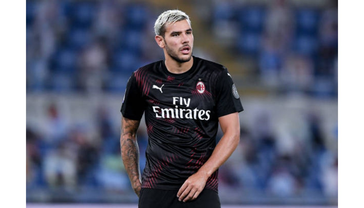 Maglia Gara Third Serie A “Theo 19” Autografata A.C. Milan 2023/2024