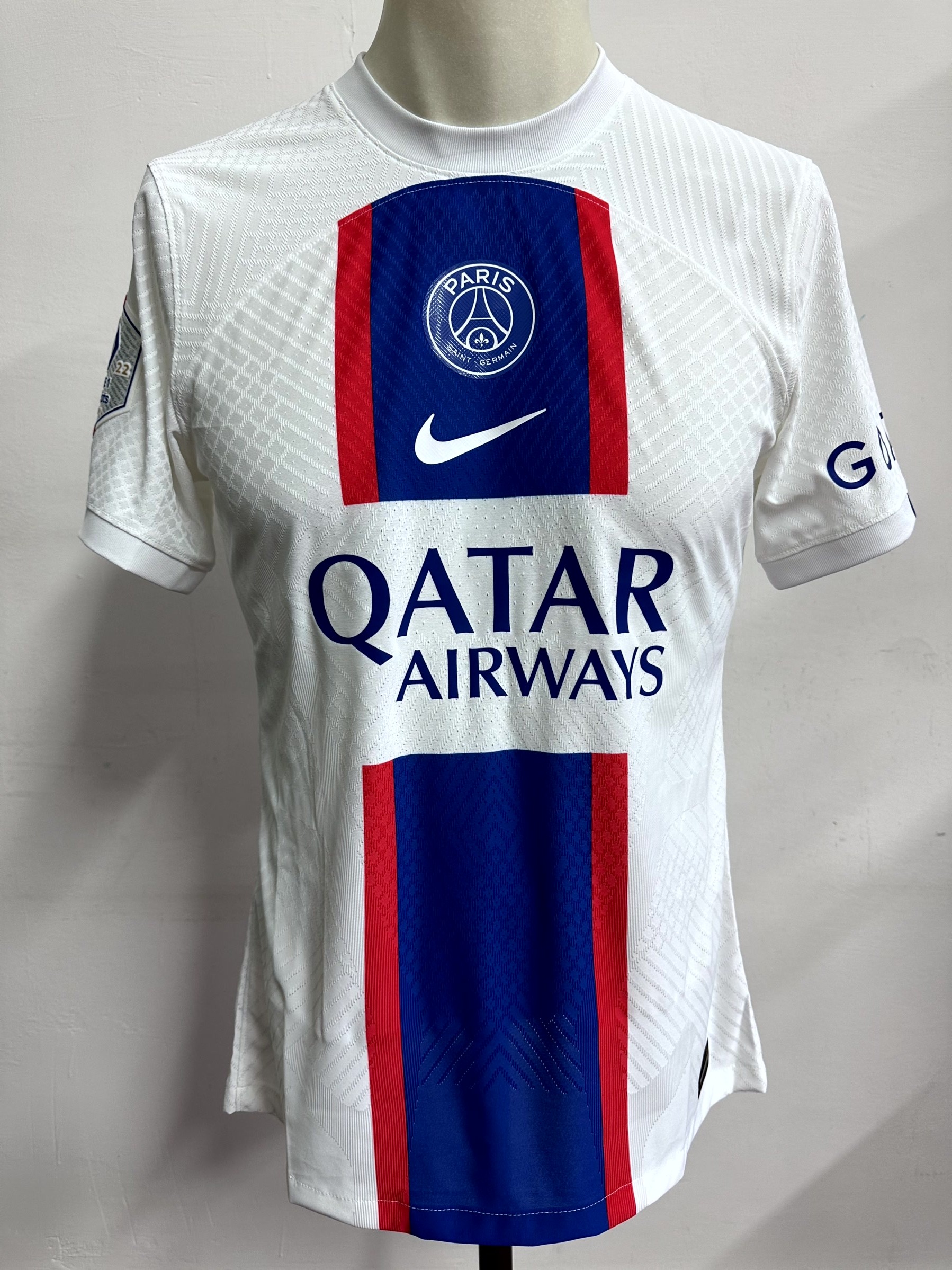 Messi's PSG Match Shirt, 2022/23 - CharityStars