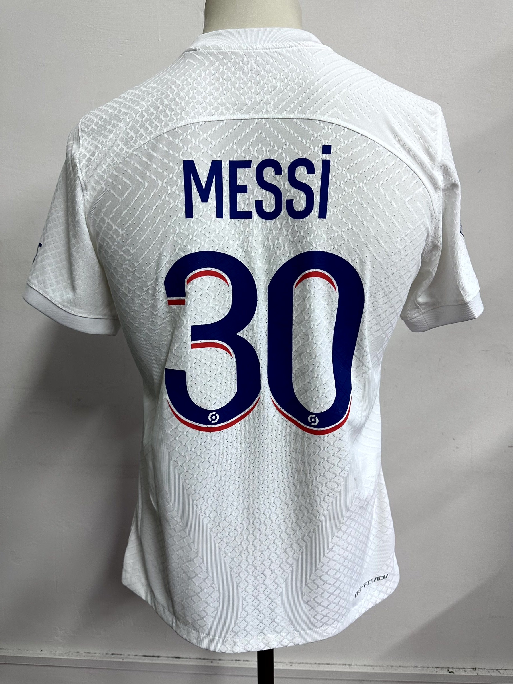 Messi's PSG Match Shirt, 2022/23 - CharityStars