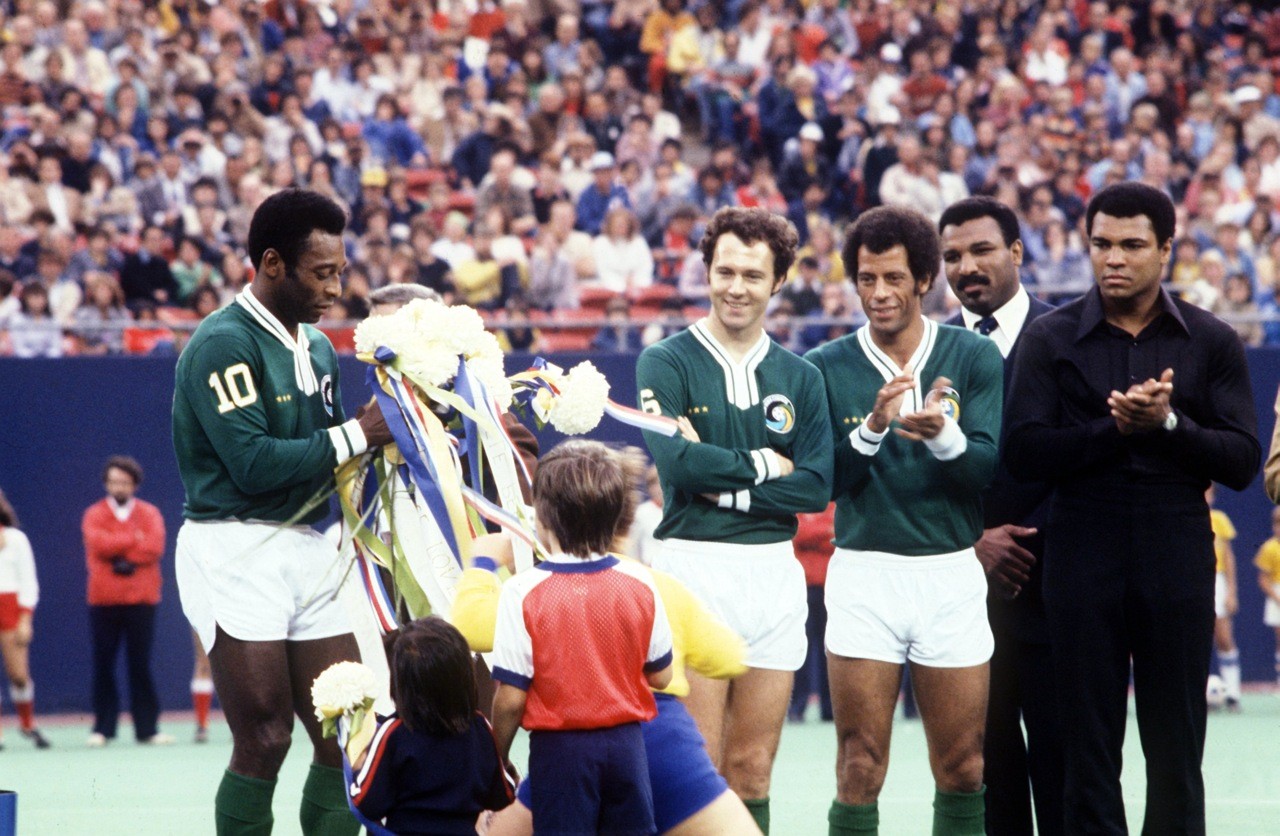 Pele's New York Cosmos Match Shirt, 1978 - CharityStars