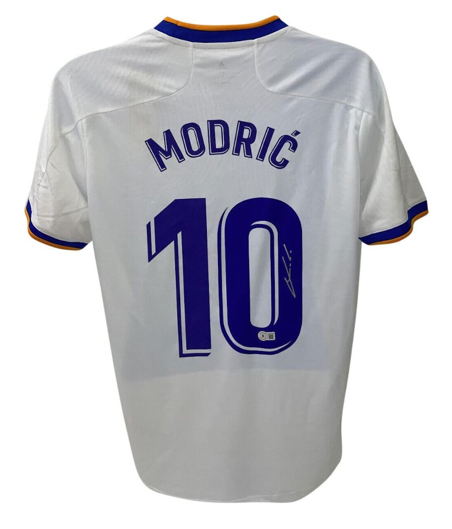 Luka Modric Signed Real Madrid Shirt - CharityStars