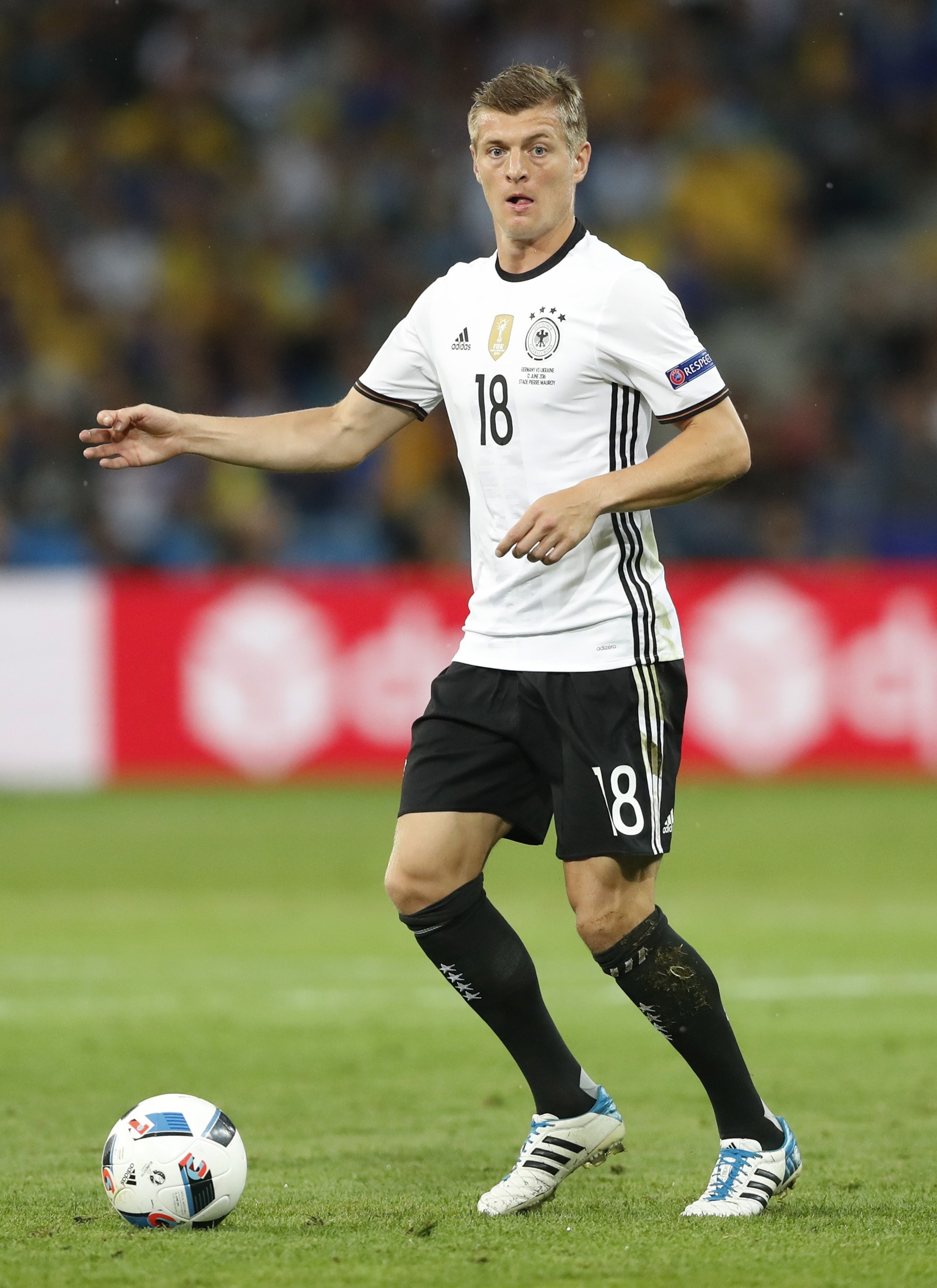 Kroos' Match Shirt, Germany-Ukraine 2016 - CharityStars