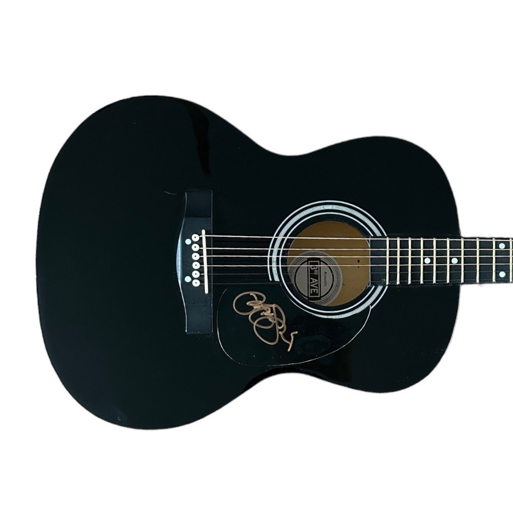 Jon Bon Jovi Signed Acoustic Guitar - CharityStars