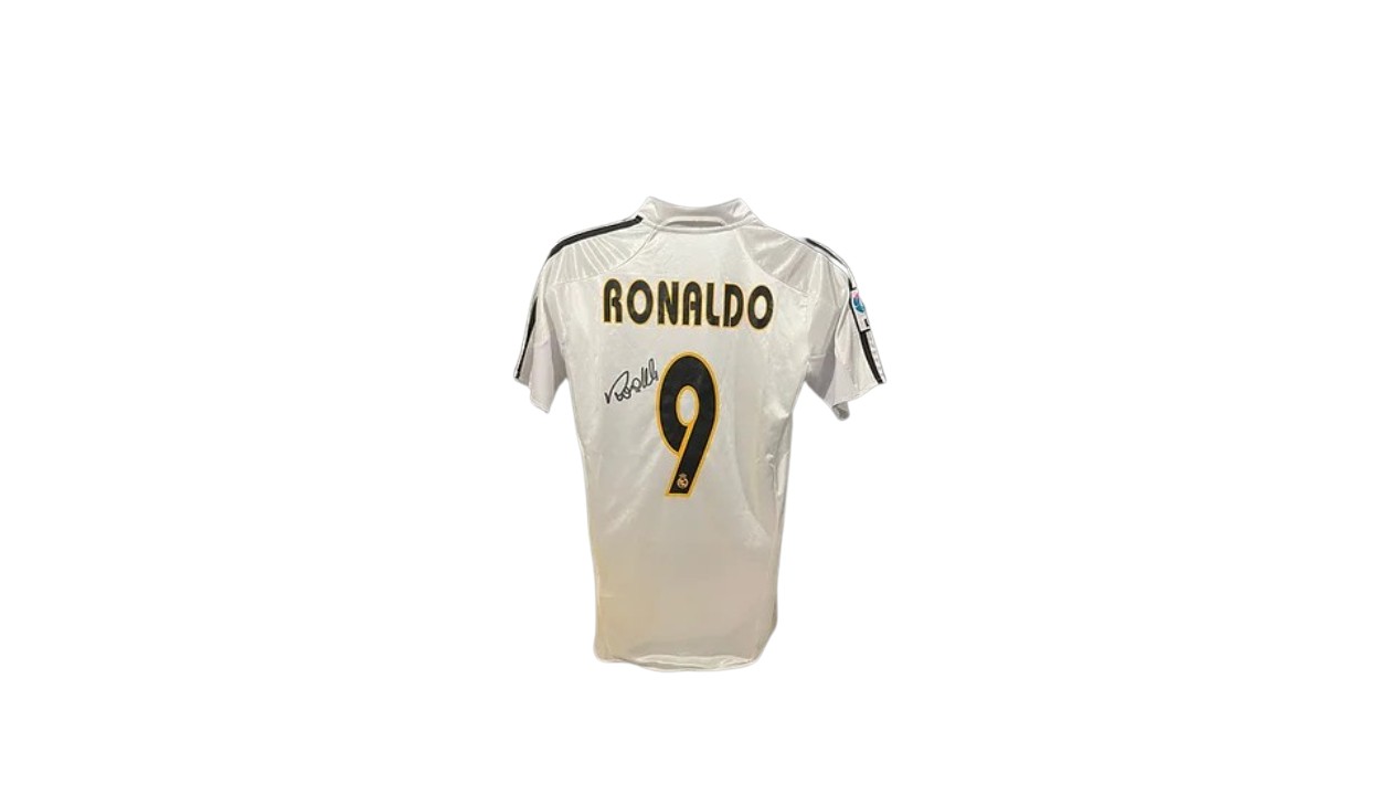 Cristiano Ronaldo Signed Real Madrid Home Jersey (Beckett COA)