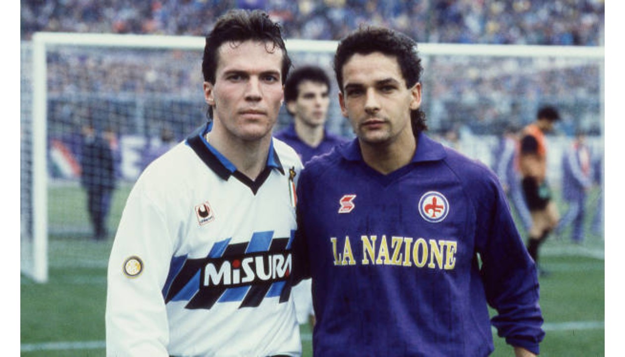 90s Football on X: Roberto Baggio signs for Inter Milan, 1998