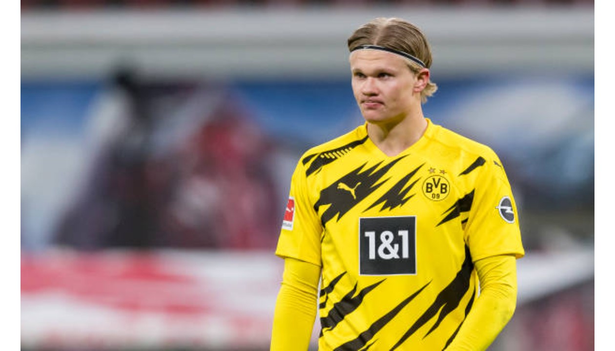 Haaland's Official Borussia Dortmund Signed Shirt, 2020/21 - CharityStars