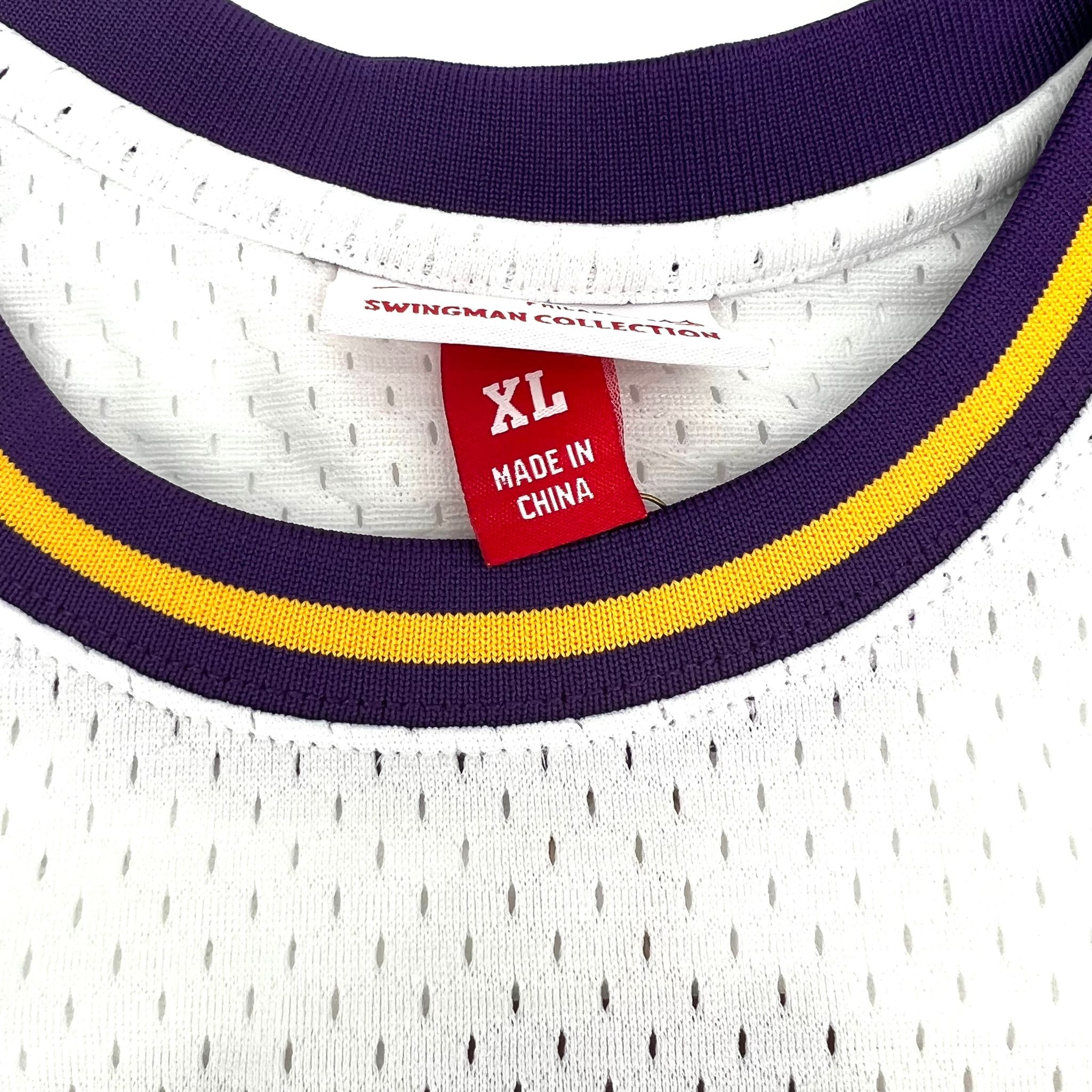 Shaquille O'Neal and Magic Johnson Signed Mitchell&Ness Los Angeles Lakers  Jerseys - CharityStars