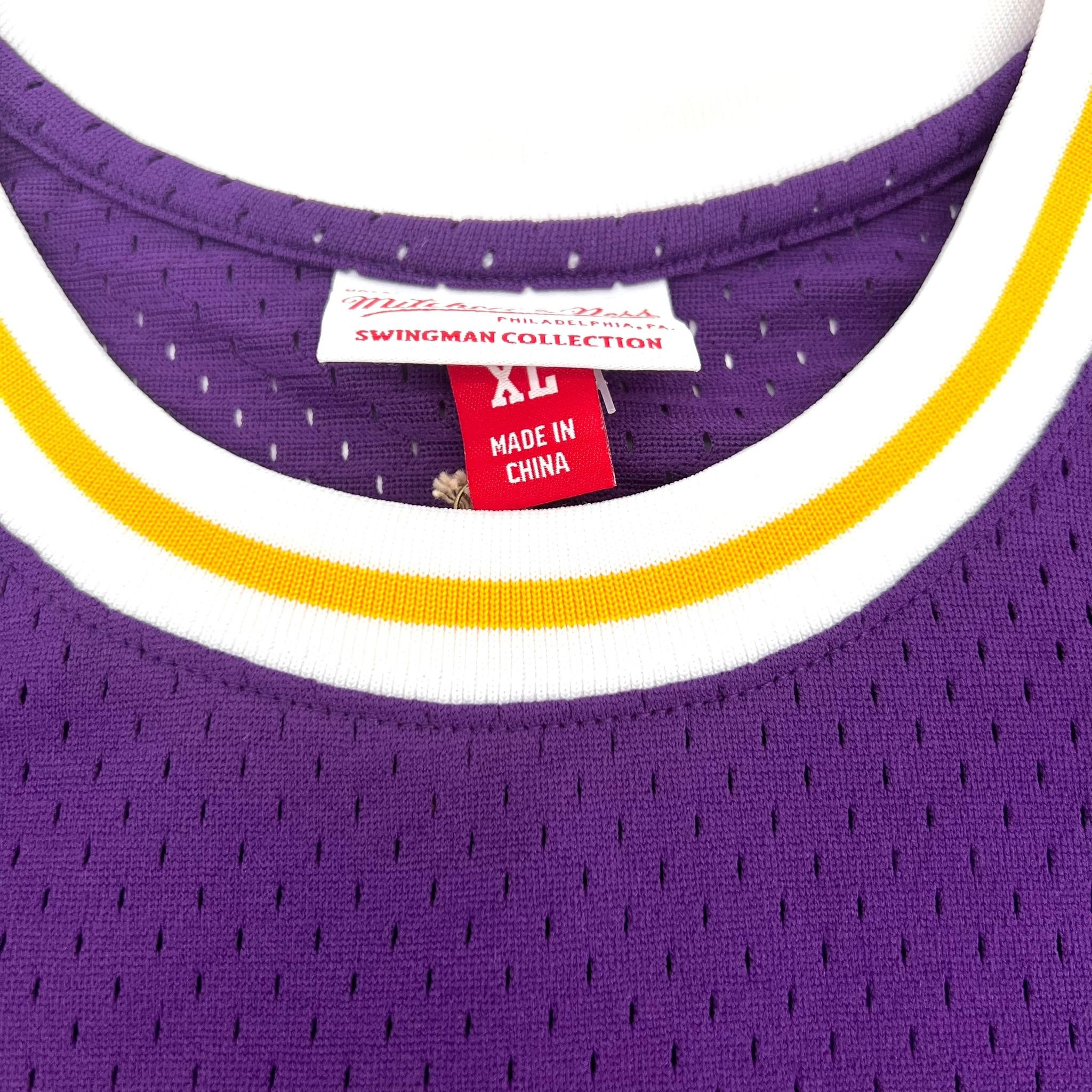 Shaquille O'Neal and Magic Johnson Signed Mitchell&Ness Los Angeles Lakers  Jerseys - CharityStars