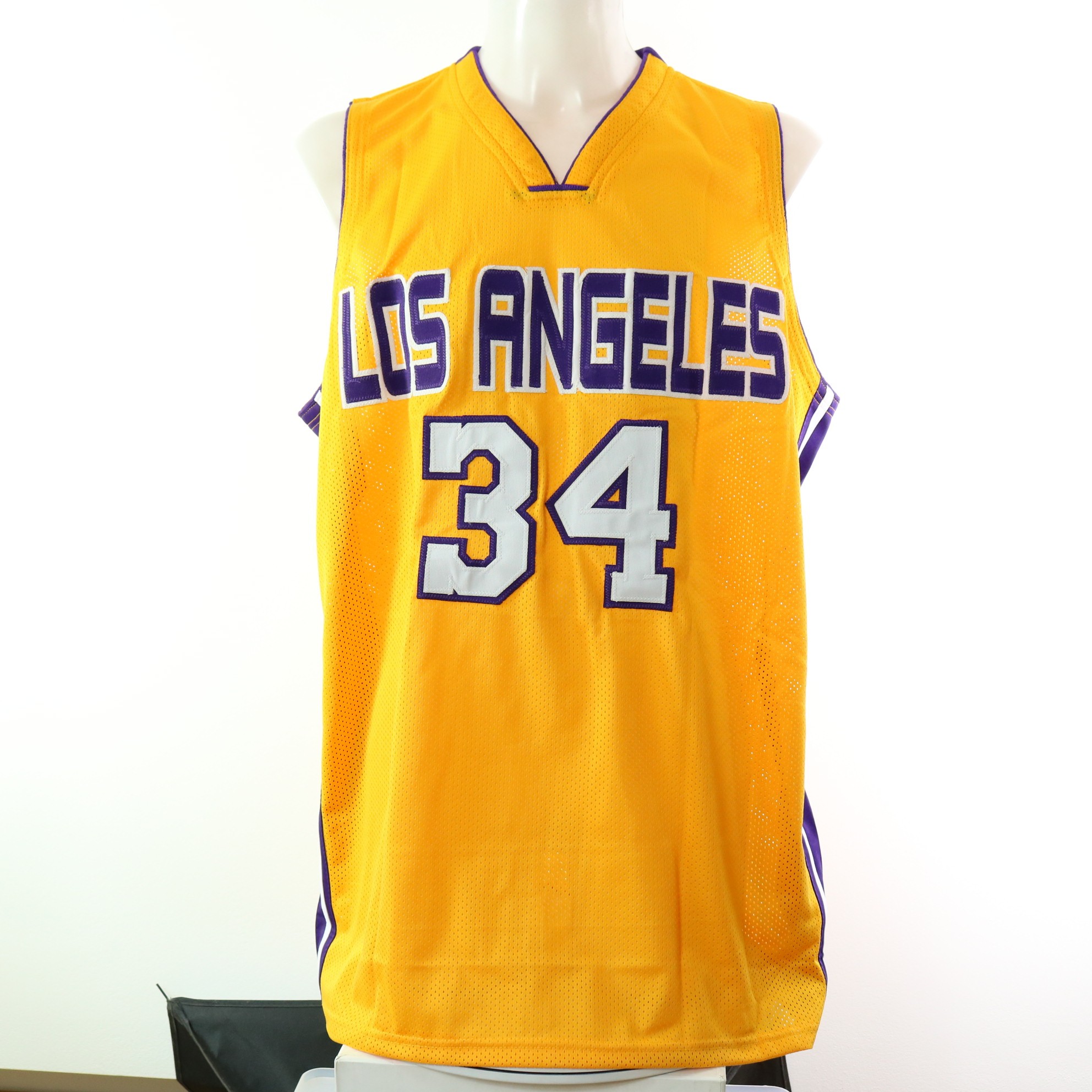 Shaquille O'Neal Official LA Lakers Signed Jersey - CharityStars