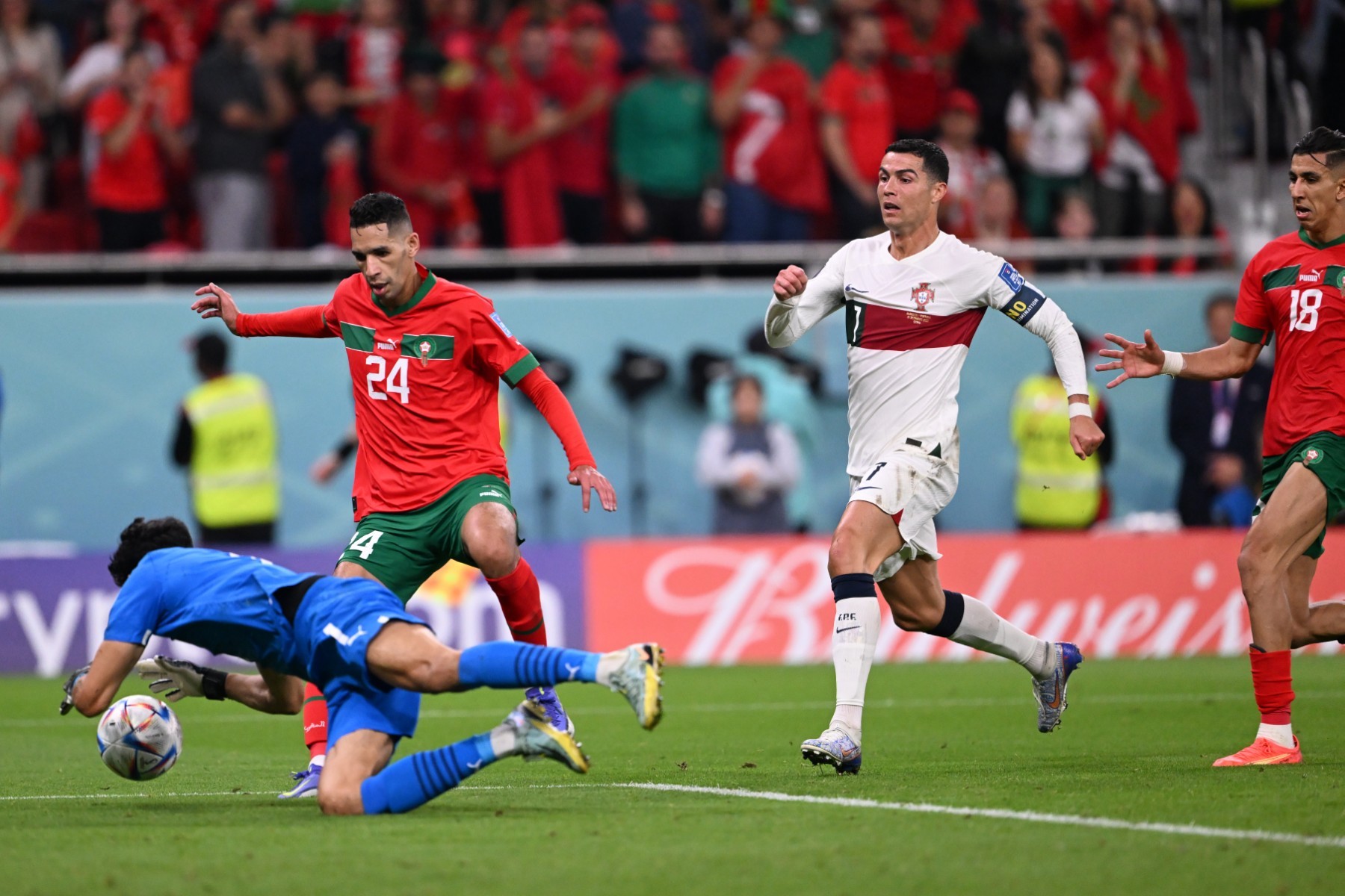 Cristiano Ronaldo's Portugal 2022 FIFA World Cup Match Issued Shirt vs  Uruguay - CharityStars