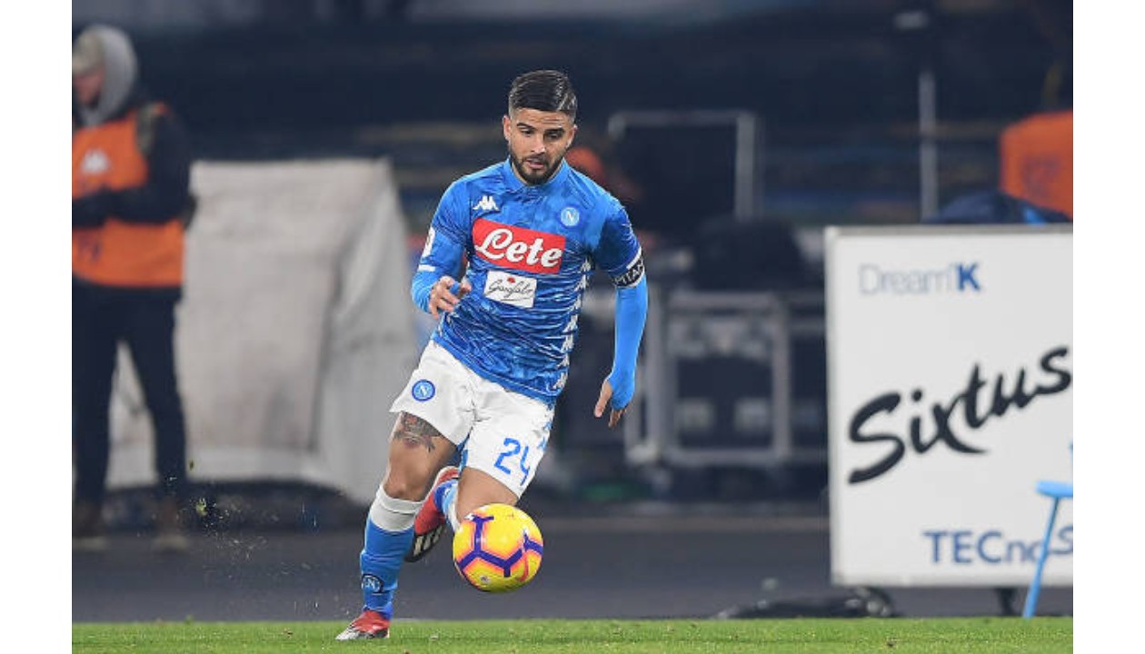 Napoli 2018/19 Home Stadium #24 Lorenzo Insigne Sky Blue Jersey