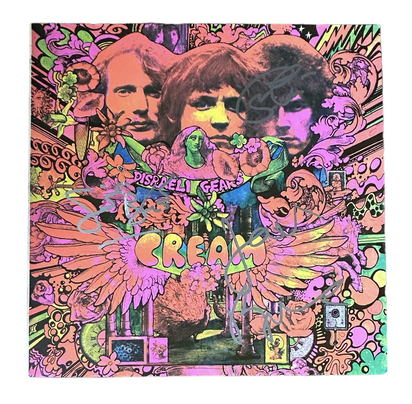 Cream Signed 'Disraeli Gears' Vinyl LP - CharityStars