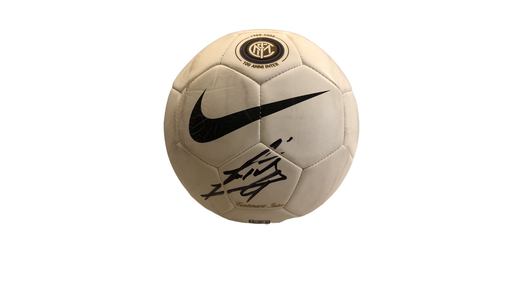 Portafoglio 110 Anni Inter - Autografato da Javier Zanetti - CharityStars