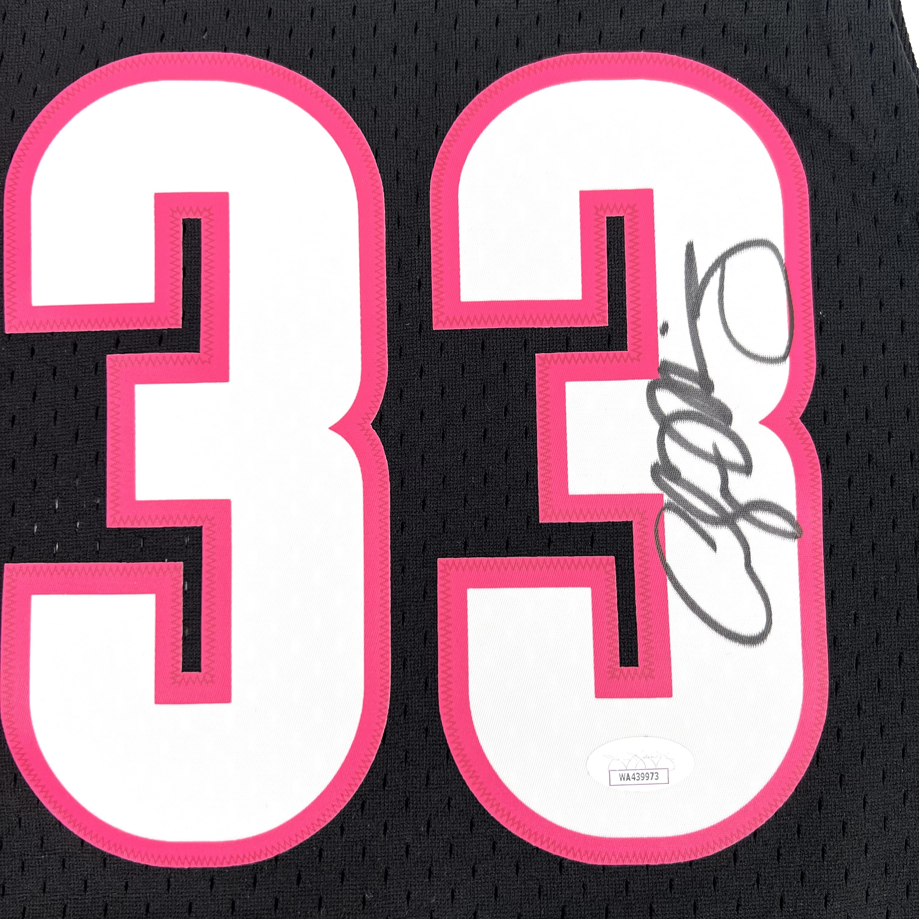 Miami Heat Alonzo Mourning Autographed Signed Jersey Jsa Coa – MVP