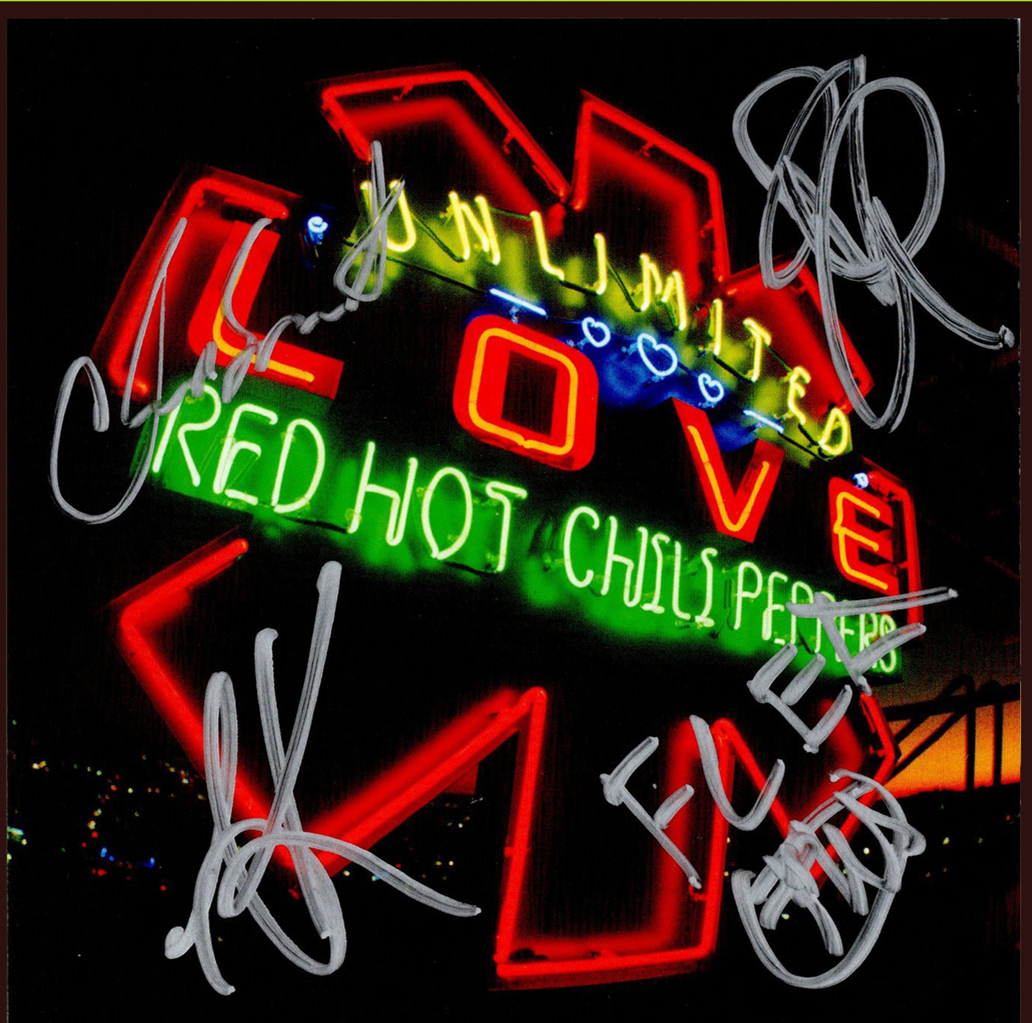 Red Hot Chili Peppers Signed Framed Display - CharityStars