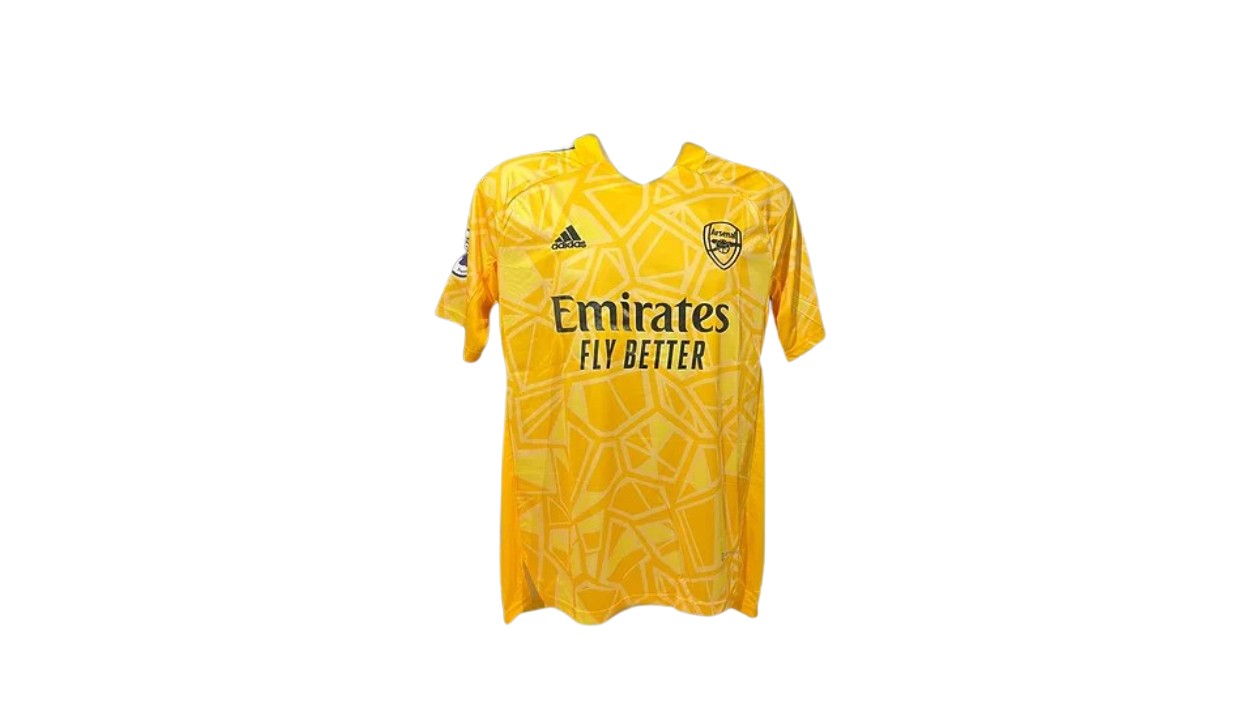 Aaron Ramsdales Arsenal 202223 Signed Shirt Charitystars