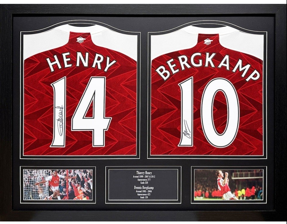 Thierry Henry's Signed Arsenal Shirt - CharityStars