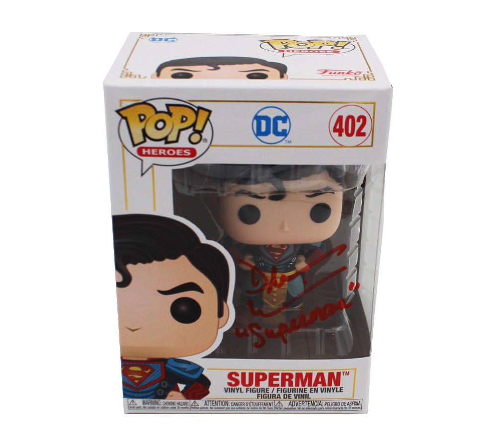 Dean Cain Signed Superman Model #402 Funko Pop With “Superman ...