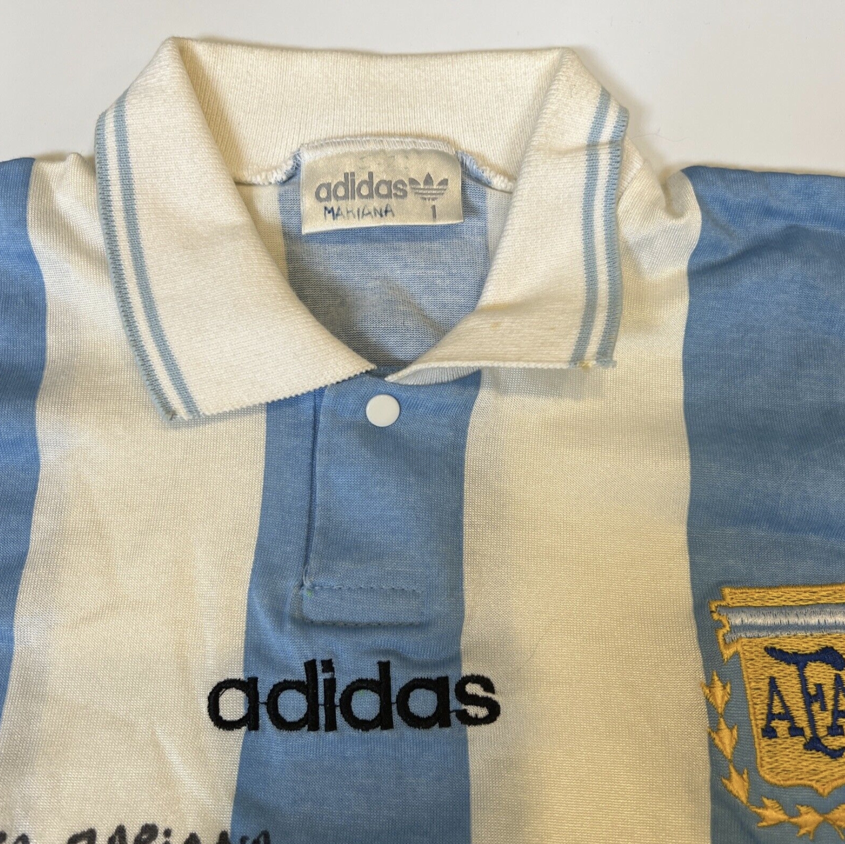 Diego Maradona's Argentina Signed Shirt - CharityStars