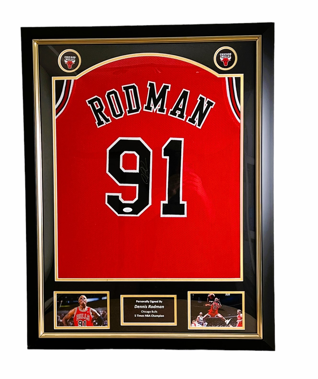 Dennis Rodman Signed Los Angeles Lakers Shirt - CharityStars