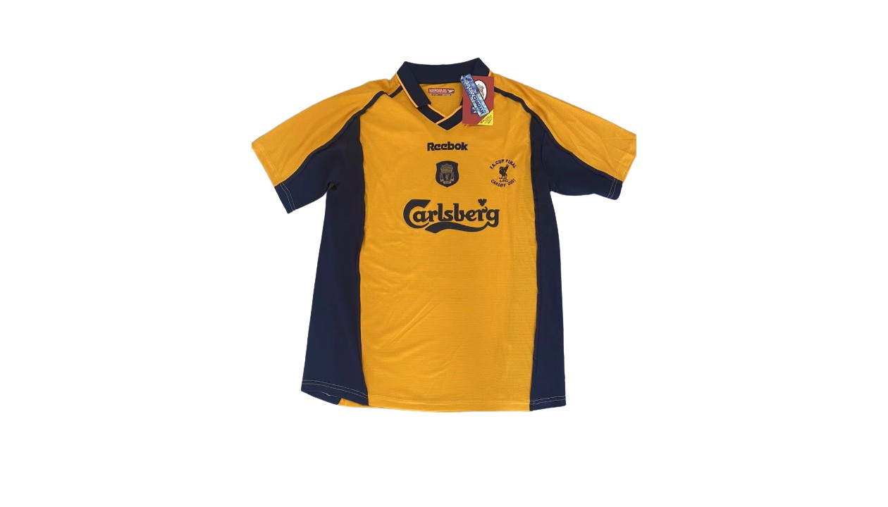 Liverpool FC Adult Retro 00-01 Away Shirt