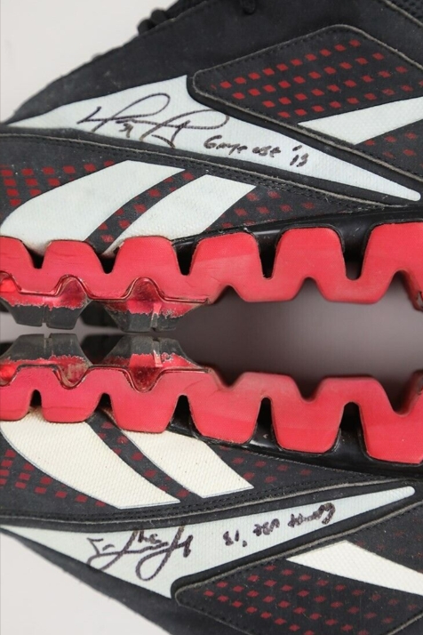 David Ortiz Signed 2012 All Star Game Worn Baseball Reebok Cleats