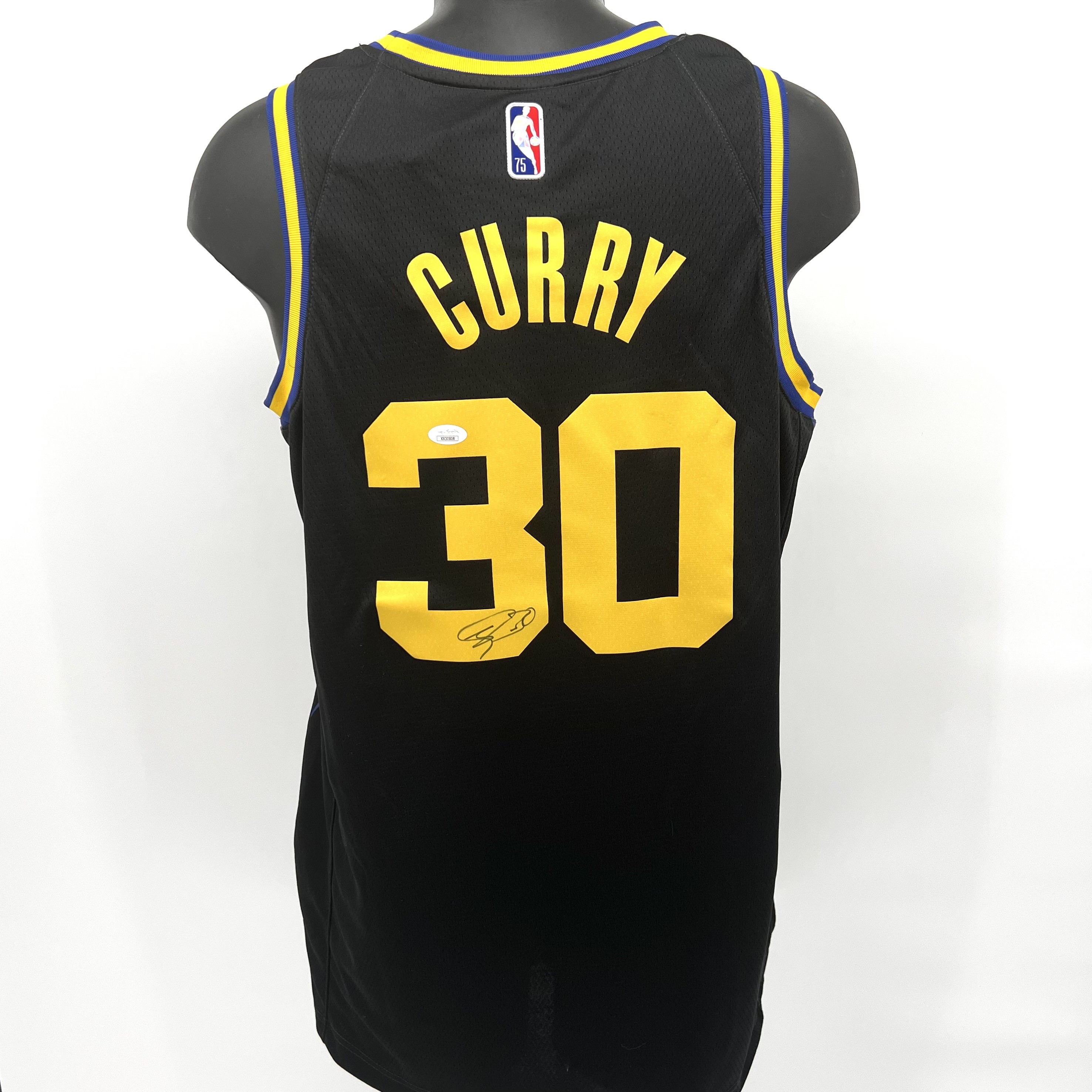 Stephen Curry and Klay Thompson Golden State Warriors Signed and Framed  Jerseys with LED Lighting - CharityStars