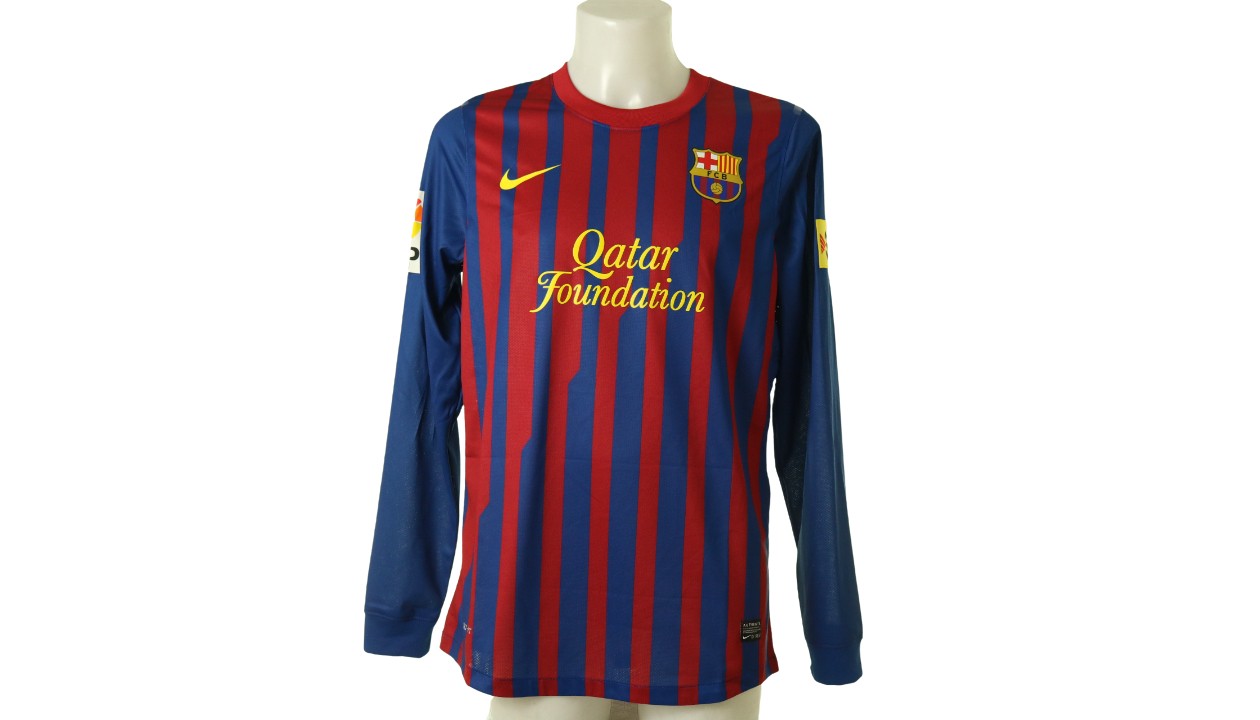 Messi's Official Barcelona Signed Shirt, 2007/08 - CharityStars