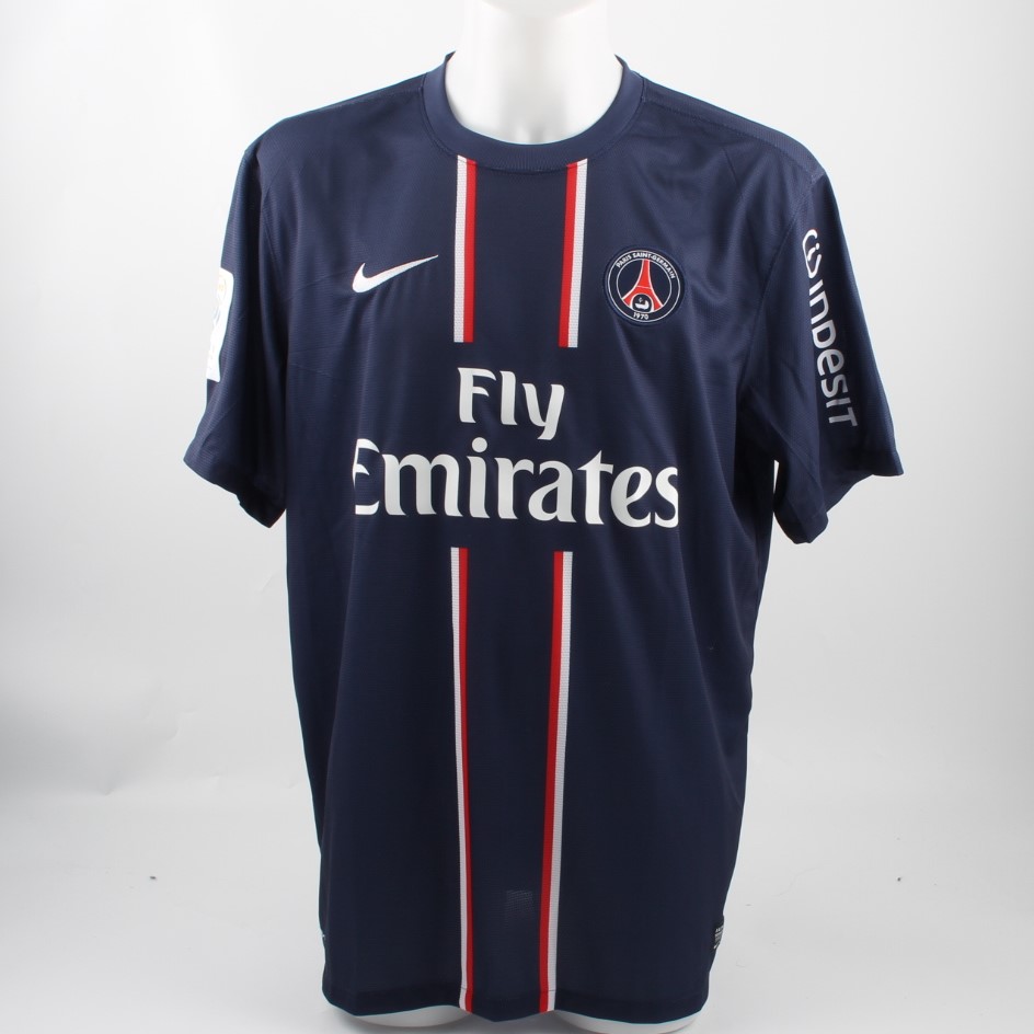 Gewaad ader Voetzool Official Ibrahimovic PSG shirt, Ligue 1 12/13 - signed - CharityStars