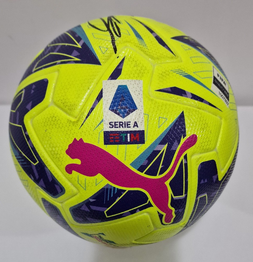 Pallone Match-Ball Udinese-Napoli 2023 UNWASHED - Autografato da Osimhen -  CharityStars