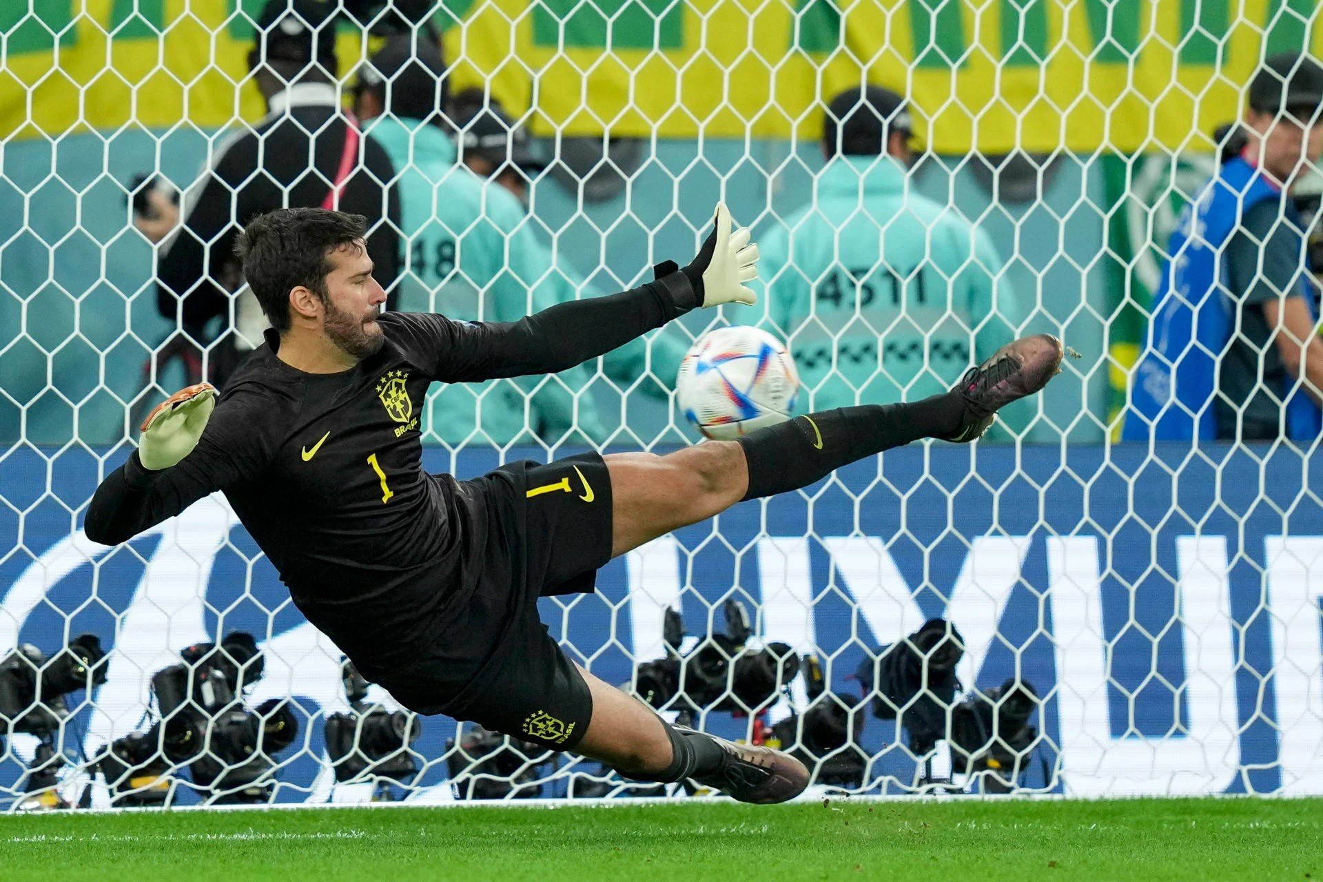 Alisson 's Brazil Match Shirt, World Cup Qualifiers 2022 - CharityStars