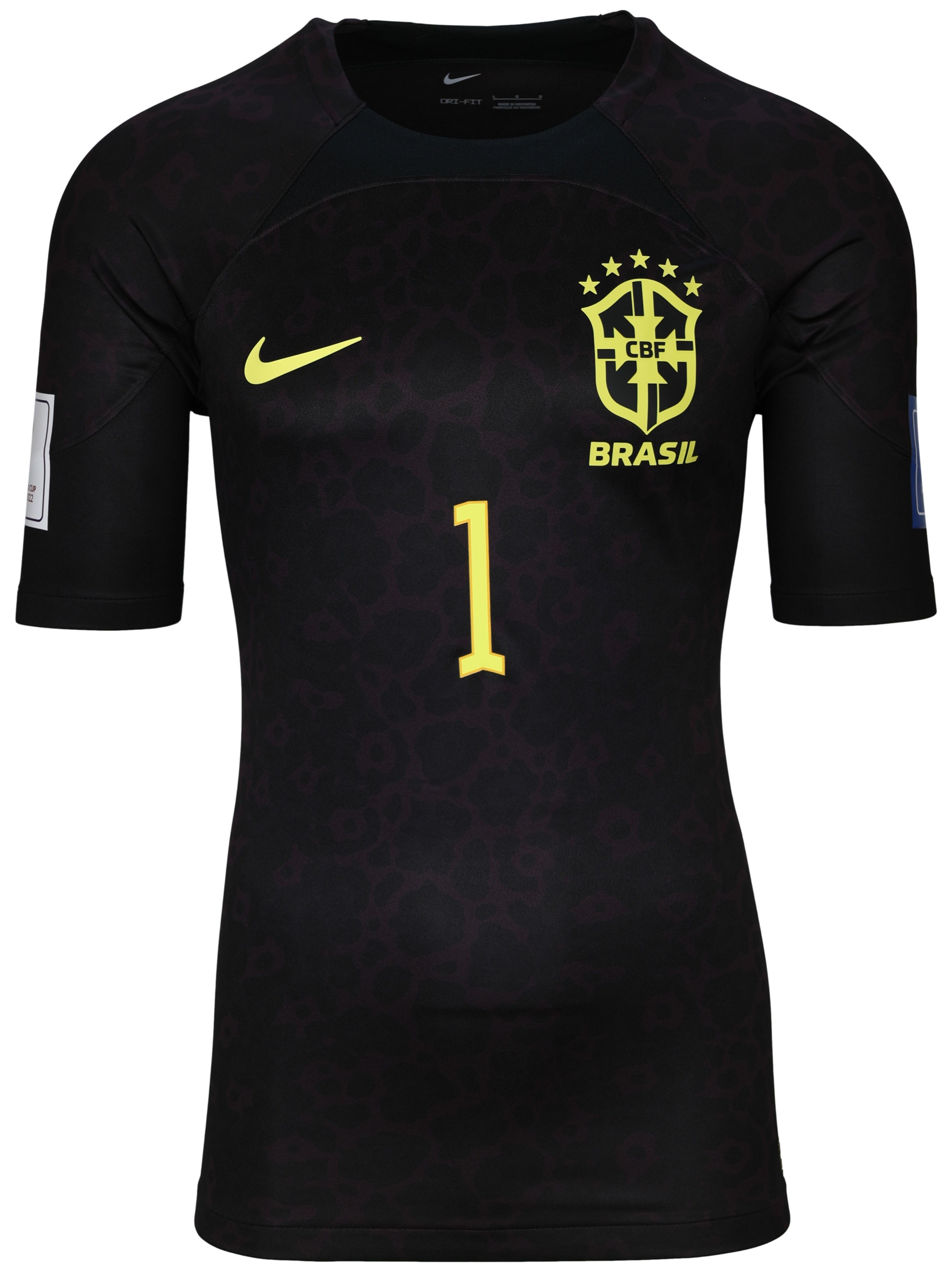 Alisson 's Brazil Match Shirt, World Cup Qualifiers 2022 - CharityStars