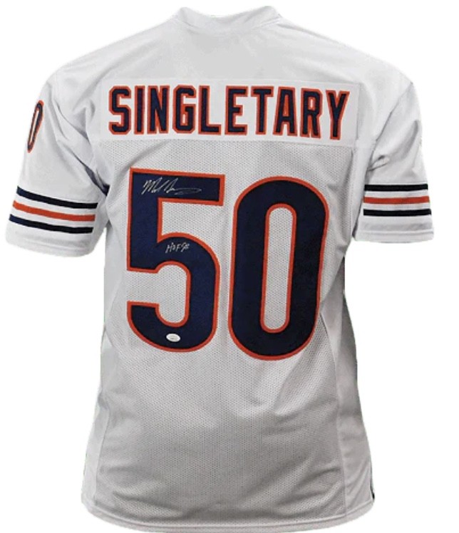 Chicago Bears - Mike Singletary - Limited edition autographed HOF