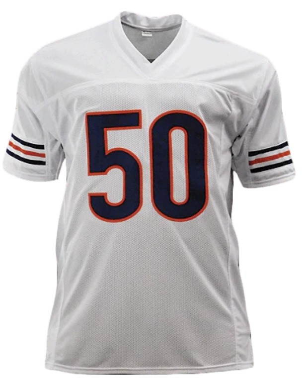 Mike Singletary's Official Chicago Bears Signed Jersey - CharityStars