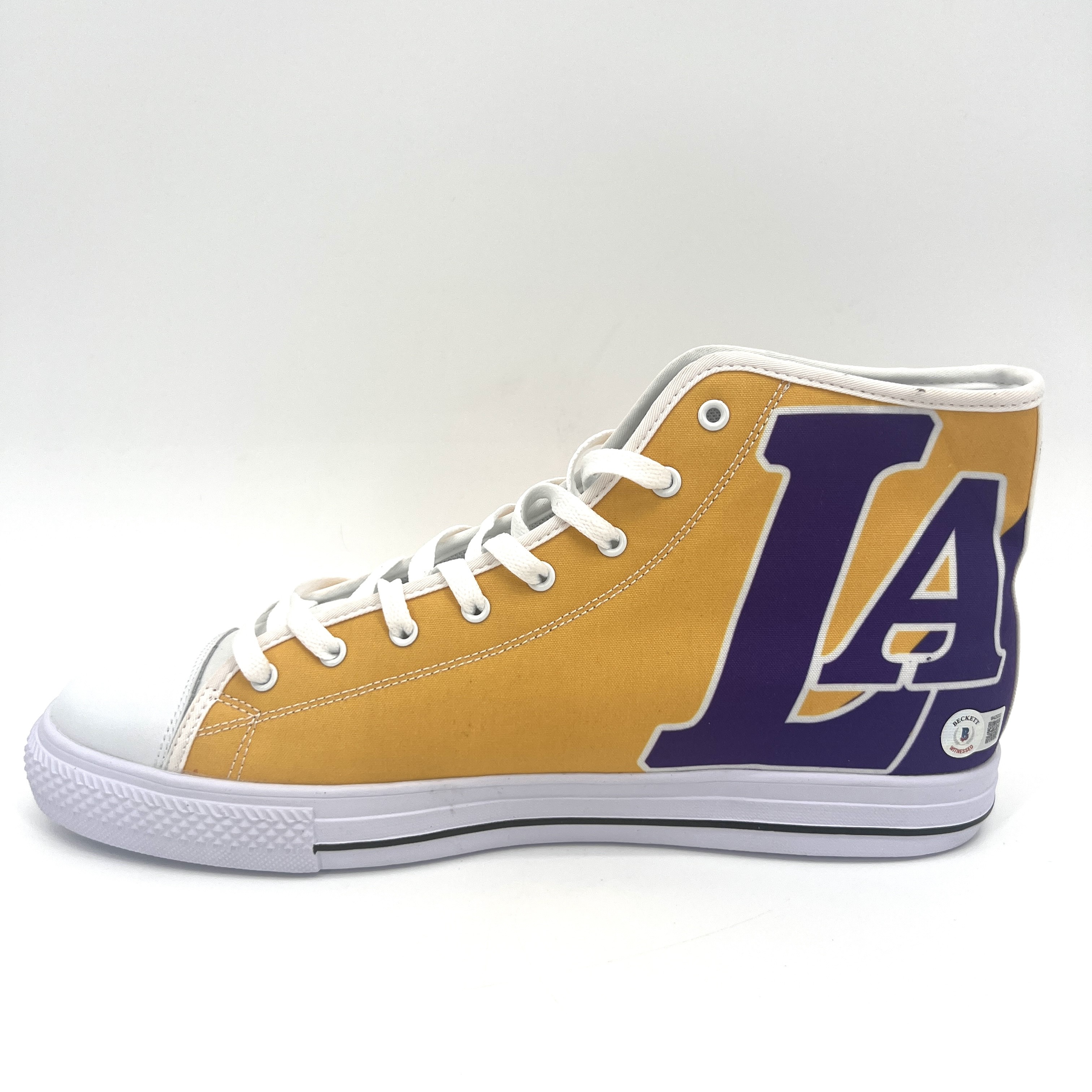 Lakers Magic Johnson Signed Converse PL Pro Leather Size 12 Shoes w/Box BAS  Wit - Autographed NBA Sneakers at 's Sports Collectibles Store