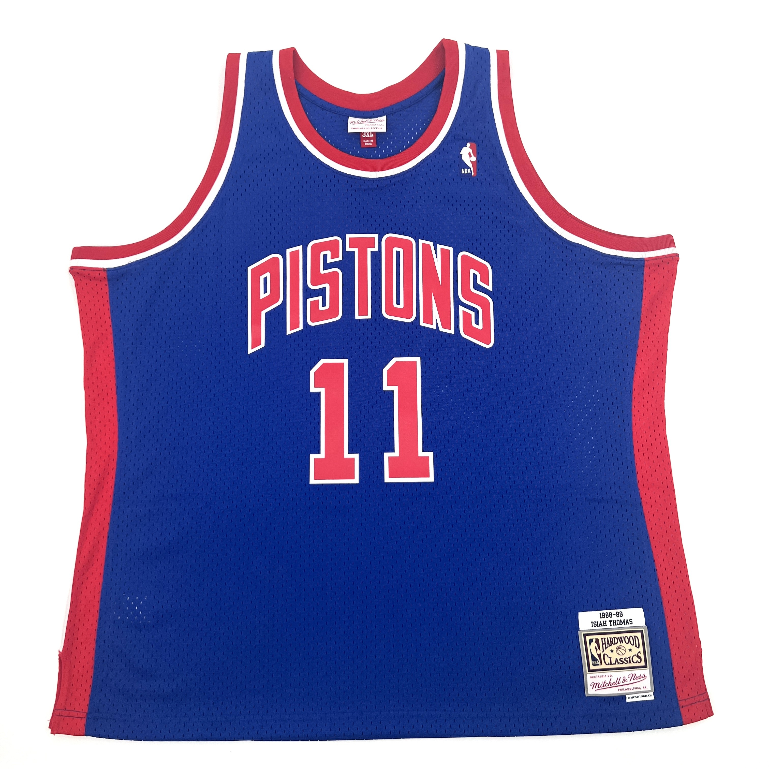 Isiah Thomas' Detroit Pistons Signed Mitchell&Ness Jersey - CharityStars