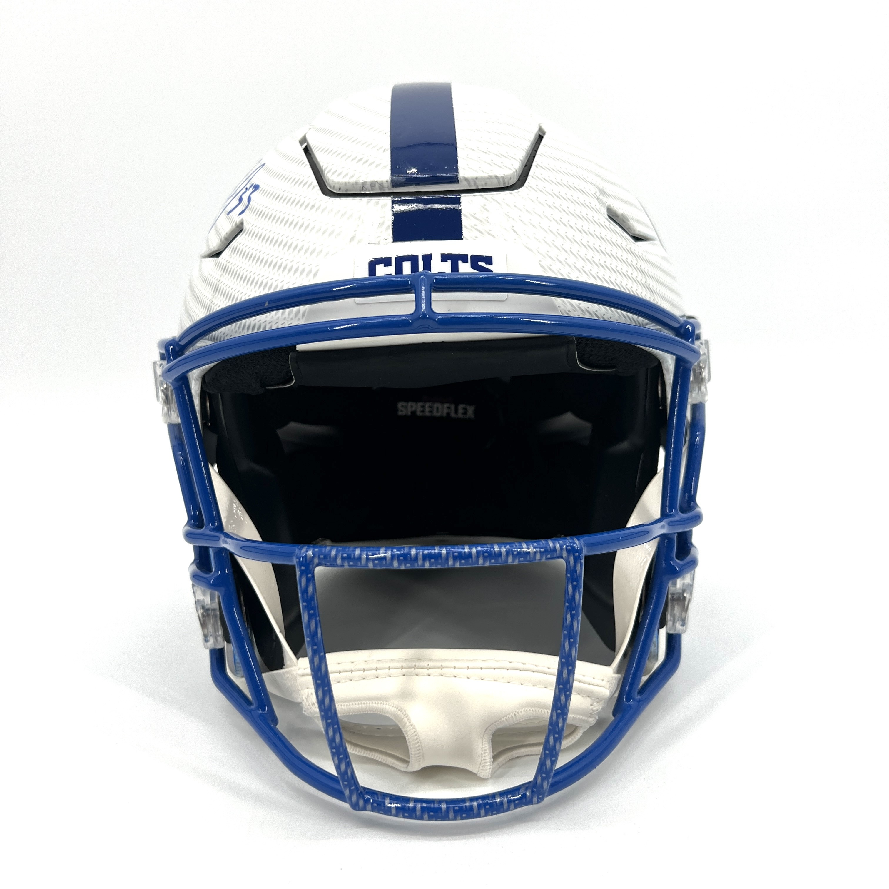 Indianapolis Colts Replica Football Helmet Signed by Peyton Manning -  CharityStars