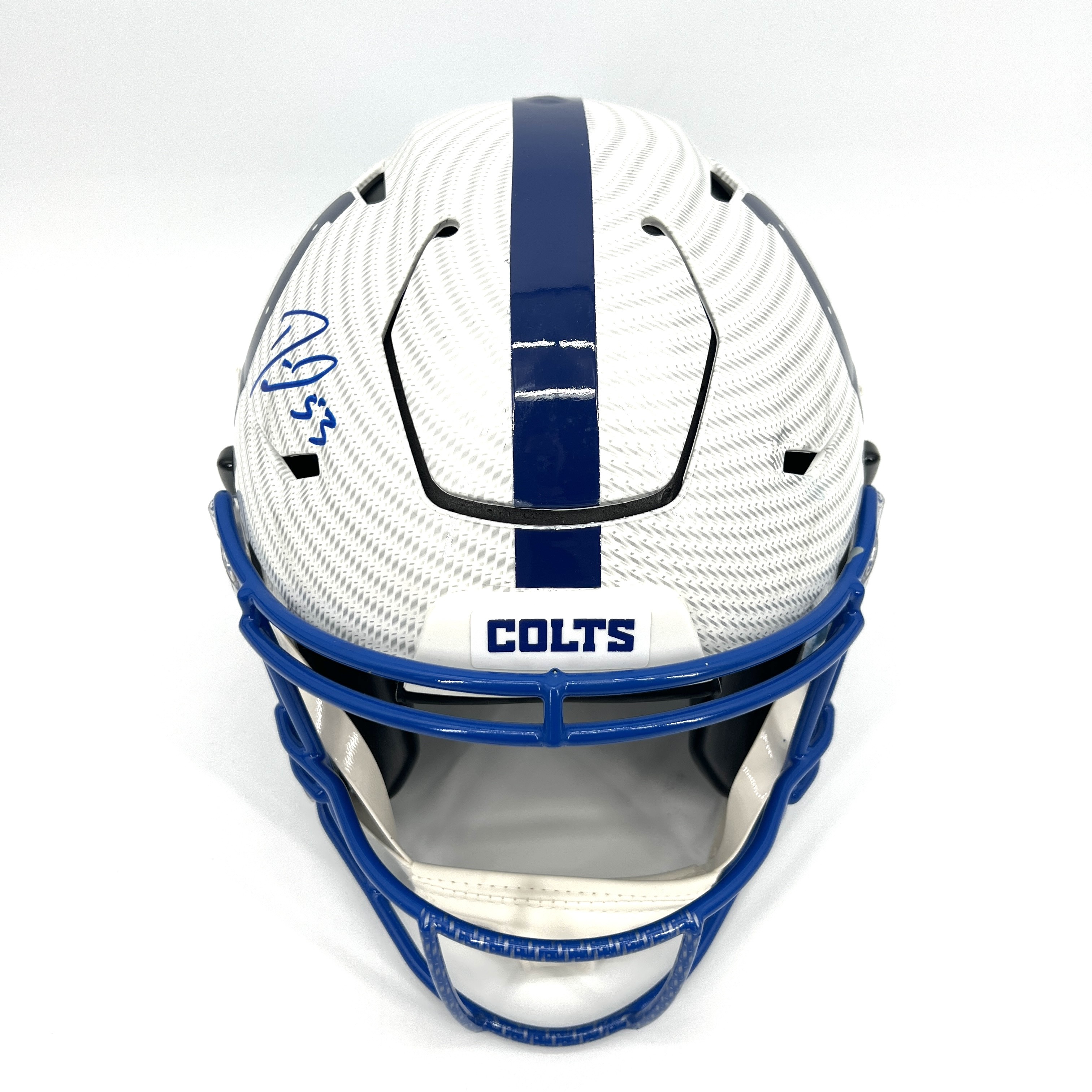 Indianapolis Colts Replica Football Helmet Signed by Peyton Manning -  CharityStars