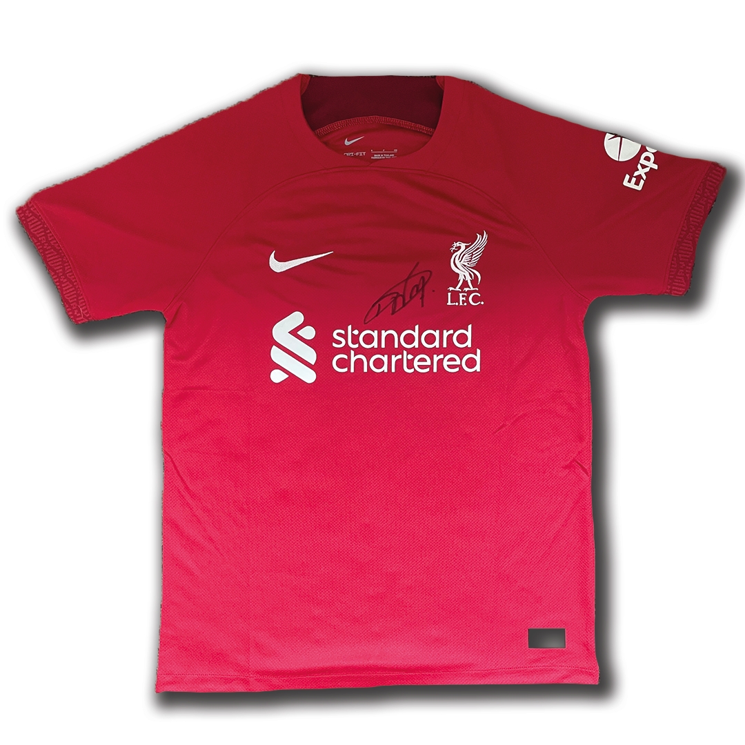 Darwin Núñez Liverpool Signed Official Shirt Charitystars 9425