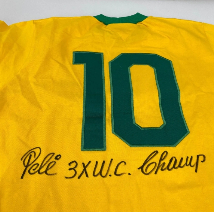 Ronaldinho's Official Brazil Signed Shirt, 2006 - CharityStars